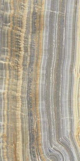 Ultra Onici Grey Onyx Vein Cut Lucidato Shiny 75x150 - фото 1