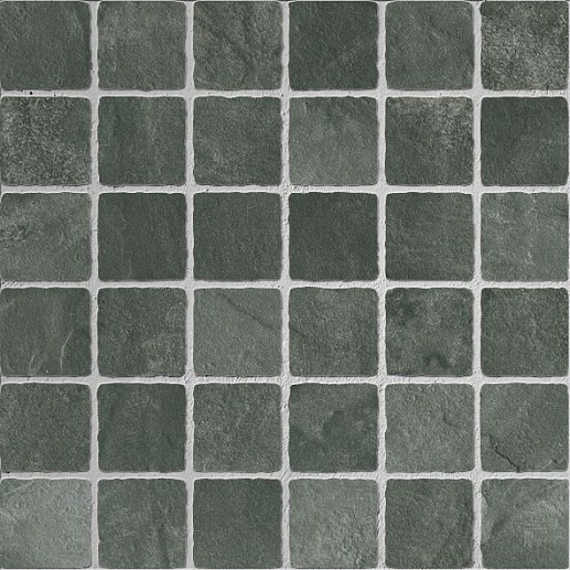 Primitive Mosaico Su Rete Anthracite 32x32 - фото 1