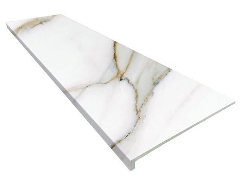 Marbles Calacatta Peldano 33x120 - фото 1