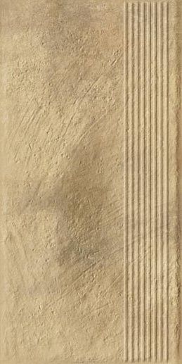 Eremite Beige Stopnica Prosta Struktura Mat 30x60 - фото 1