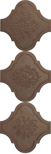 Satin Dec Arabesque Tufo 14.5x14.5 - фото 1