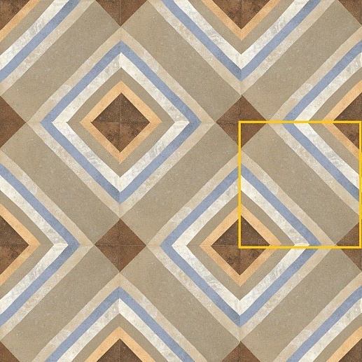 Swing Multicolor 04 Beige 20x20 - фото 1