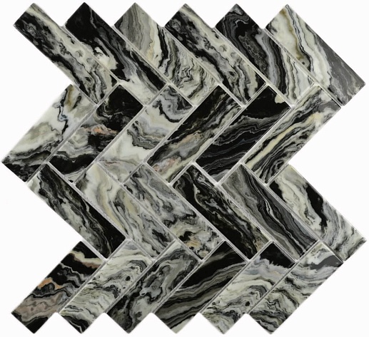 Mosaics Hadar Black 26.8x28.6 - фото 1