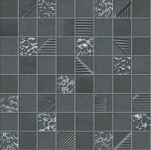 Cromat One Mosaico Carbon 30x30 - фото 1