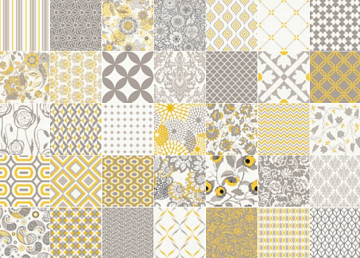 Colibri Composizione Grigio Giallo 62.5x87.5 - фото 1