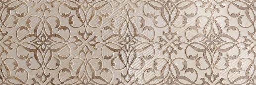 Clasic Floral Beige Rect 30x90 - фото 1
