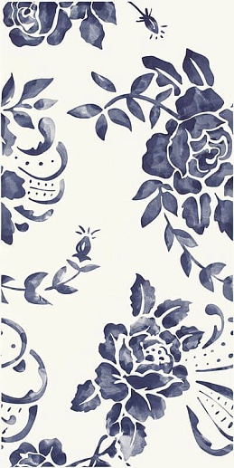 Porcelano Blue Sciana Decor 30x60 - фото 1
