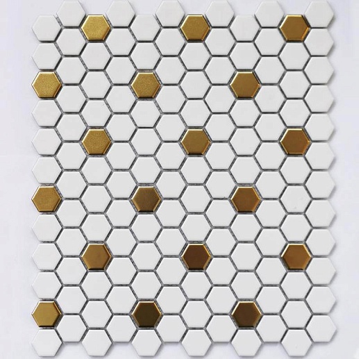 Mosaics Babylon Gold matt 26x30 - фото 1