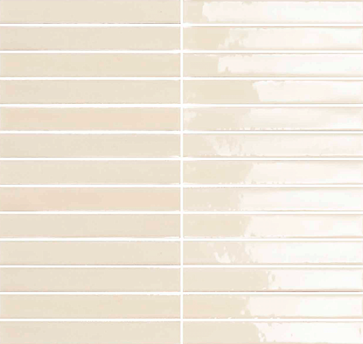 Short Stick Ivory Gloss 28x30 - фото 1