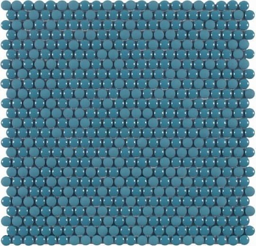 Mosaico Glass Mos.Dots Blue 28.2x28.5 - фото 1