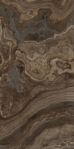 Rhapsody Brown Wave Lev.Ret. 60x120 - фото 1