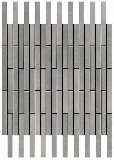 Blaze Aluminium Mosaico Twin 29.4x36.1 - фото 1