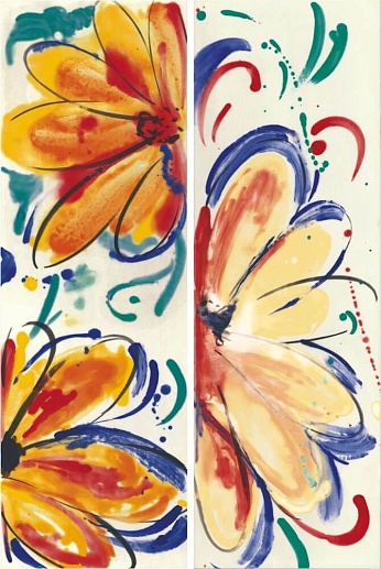 Shades Flowers Sun Mix 20x60 - фото 1