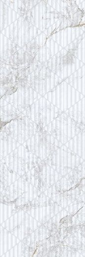Iguazu 9547 White Relieve 30x90 - фото 1