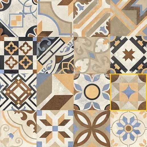Swing Multicolor Mix Beige 20x20 - фото 1