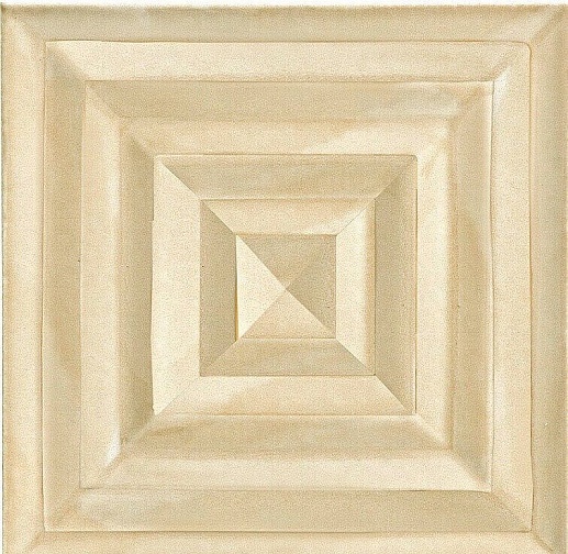 Sincera Quadra Righe Rilievo Lustro Champagne 15.2x15.2 - фото 1