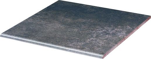 Viano Antracite Stopnica Prosta 30x30 - фото 1