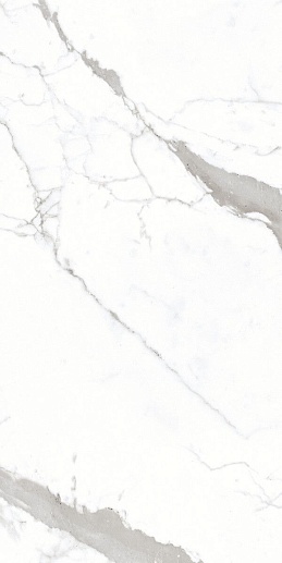 Venatino Grey Белый Сатинированный Карвинг 60x120 - фото 1