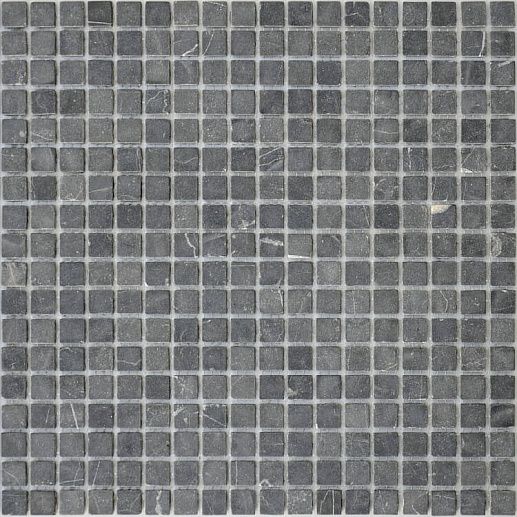 Pietrine 4 мм Nero Oriente Mat 15x15 - фото 1