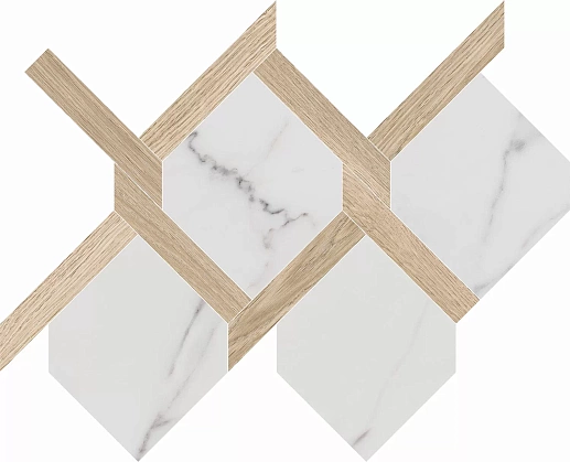 ID75T Декор Монте Тиберио наборный 49.5x40.2x0.9 - фото 1