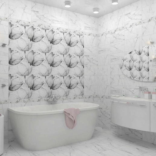 LB-Ceramics Каррарский мрамор 1
