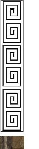Charme Fascia Mix Dark/Cappuccino Luc 11x59 - фото 1