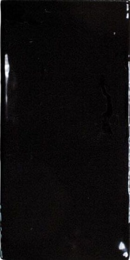 Masia Bullnose Negro 7.5x15 - фото 1