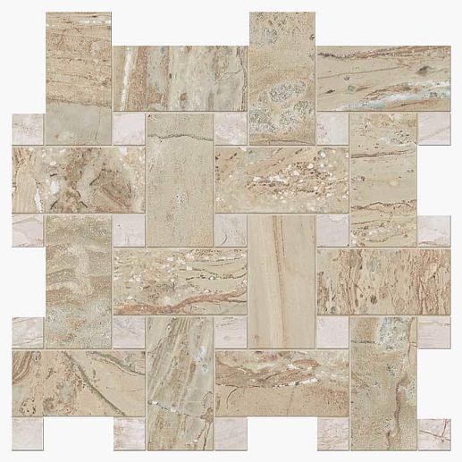 NovaBell Imperial Intreccio Cappuccino Silk. 30x30 - фото 1