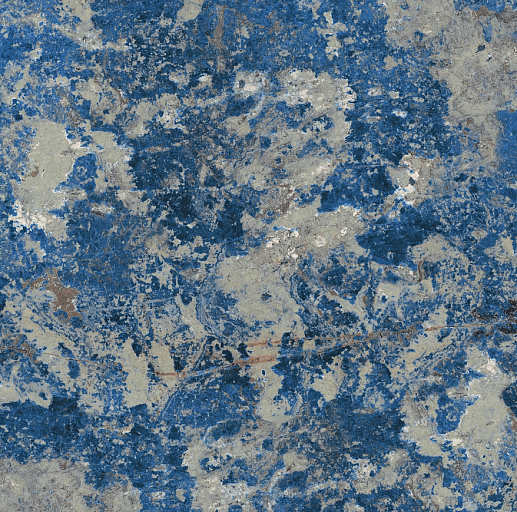 Les Bijoux de Rex Sodalite Bleu Matte 120x120 - фото 1