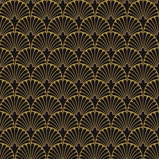 Art-Deco Black Manhattan Natural 29.75x29.75 - фото 1