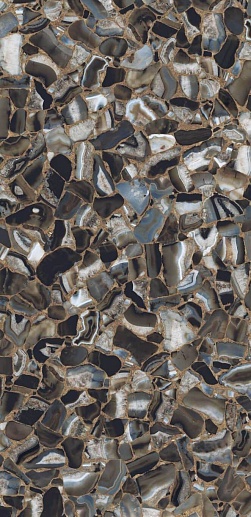 Agata Black Lucido 150x300 - фото 1