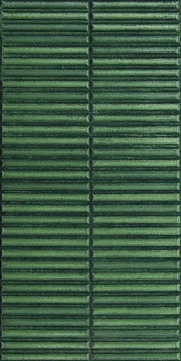 Homey Stripes Green Glossy Ret 30x60 - фото 1
