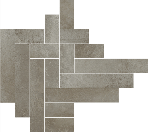 Brickyard Mosaico t16 Gri. Scu. 40x40 - фото 1