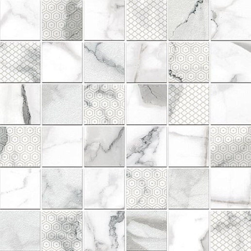 Arabescato Bianco Decor 30x30 - фото 1