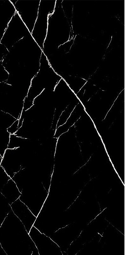 Marmo Nero Marquina Rustic Carving 60x120 - фото 1