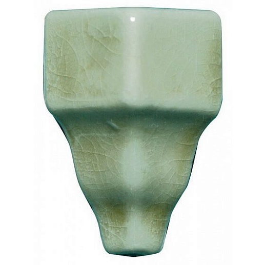 Modernista Angulo Exterior Cornisa C/C Verde Claro 3.5x15 - фото 1