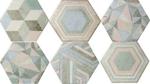 Portland Hexagon Deco 21.5x25 - фото 1