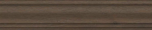 SG7329/BTG Плинтус Тровазо коричневый тёмный матовый 39.8x8x1.55 - фото 1