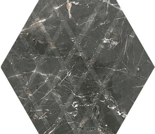 Marvelstone Grey Heksagon 19.7x17.1 - фото 1