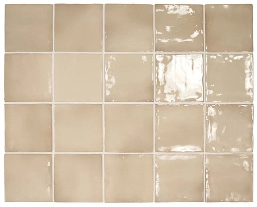 Manacor Beige Argile 10x10 - фото 1