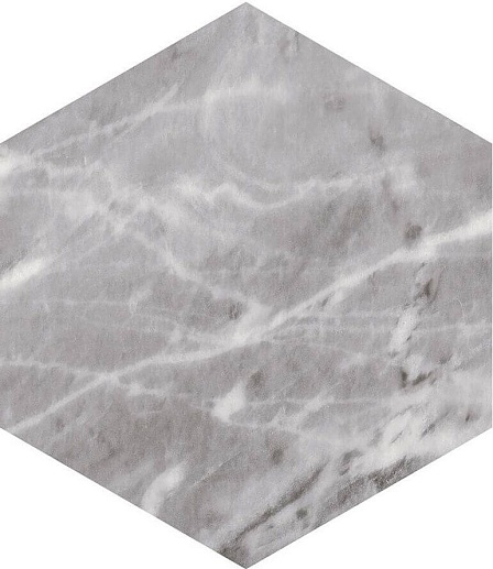 Bardiglio Hexagon Dark 17.5x20 - фото 1