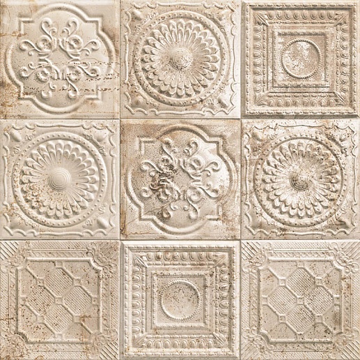 Tin-Tile Rusty Cream 20x20 - фото 1