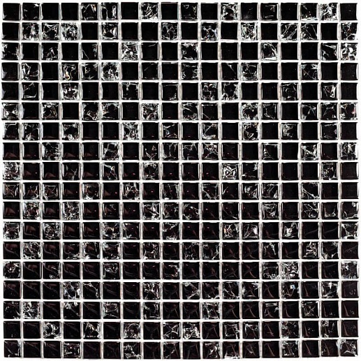 Mosaics Strike Black 30x30 - фото 1