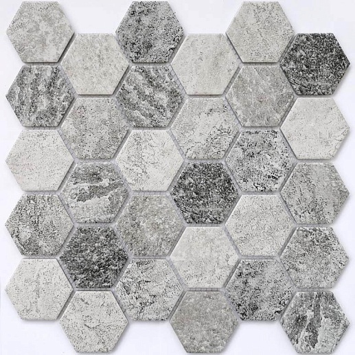 Mosaics Olmeto Grey 27.1x28.2 - фото 1
