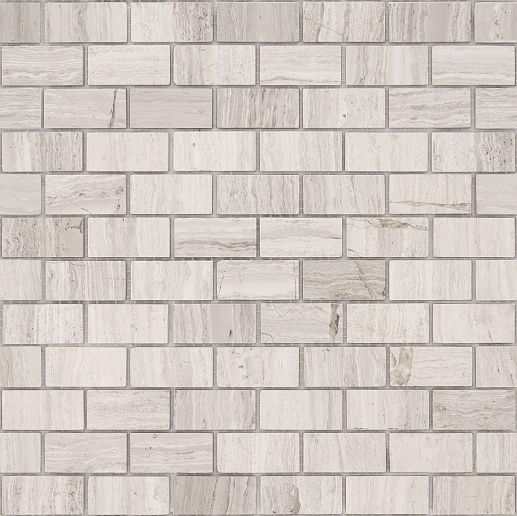 Pietrine Travertino Silver Pol 2.3x4.8 - фото 1