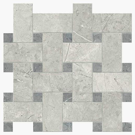 NovaBell Imperial Intreccio London Grey Silk. 30x30 - фото 1
