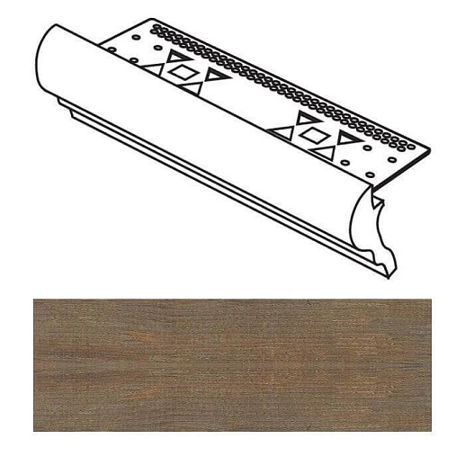 Rinascimento Toro Con Lamina Noce Rett 4x33.3 - фото 1