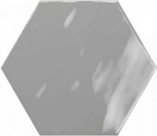 Geometry Hex Grey Glossy 15x17.3 - фото 1