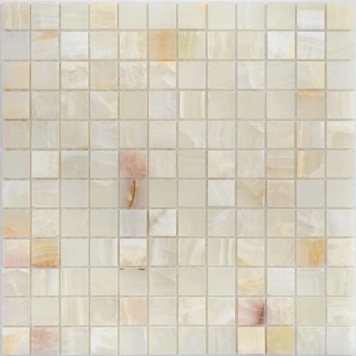 Pietrine Onice Jade Bianco Pol 23x23 - фото 1