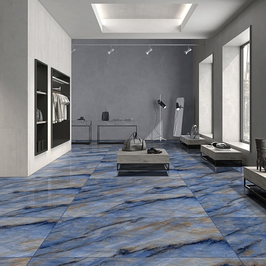 Royal Tile Blend Blue Glossy 1